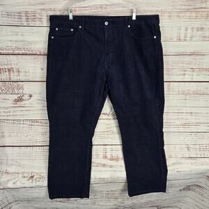 Bonobos Men's Navy Blue Corduroys Waist 44" Inseam 27" Outdoor Gorpcore Heritage